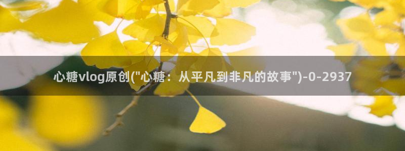 糖心原创vlog