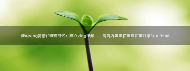 糖心vlog在线观看ios